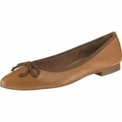 Paul Green Klassische Ballerinas - Cognac