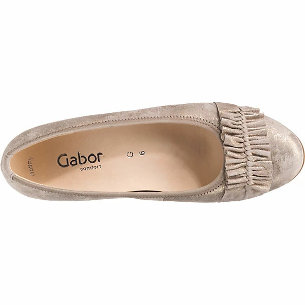 Gabor Klassische Ballerinas - Beige – Bild 6