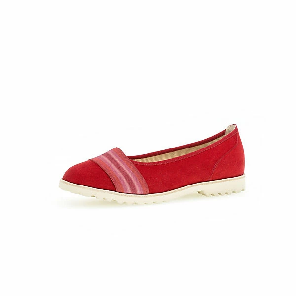 Ballerina Sportliche Ballerinas - rot Gabor Ballerina Sportliche Ballerinas - Rot -Gabor-Shop 14088432 01