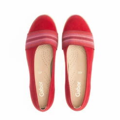 Gabor Ballerina Sportliche Ballerinas - Rot 2 Gabor Ballerina Sportliche Ballerinas - Rot -Gabor-Shop 14088432 03