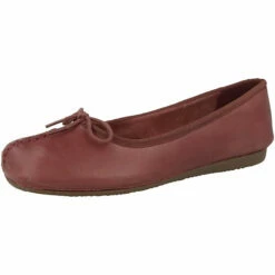 Clarks Un Freckle Ice Ballerinas Damen Klassische Ballerinas - Rot -Gabor-Shop 14760176 04
