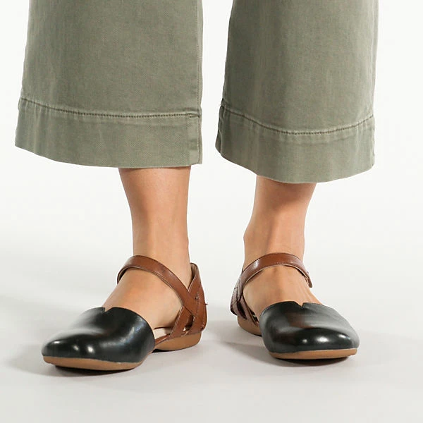 Josef Seibel Fiona 67 Komfort-Ballerinas - Schwarz-kombi – Bild 2