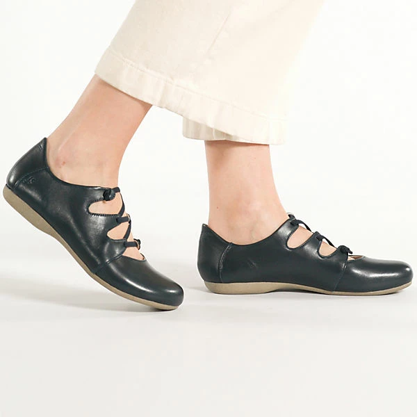 Josef Seibel Fiona 04 Komfort-Ballerinas - Dunkelblau – Bild 2