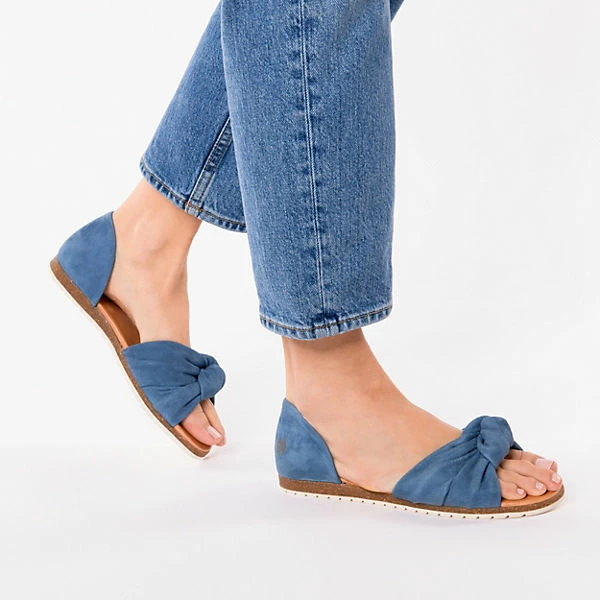 Apple Of Eden Chelsea Klassische Ballerinas - Blau – Bild 2