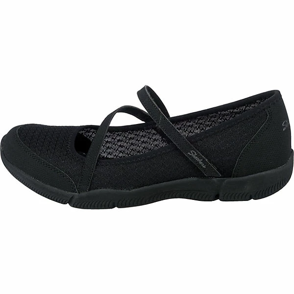 Skechers Be-lux Airy Winds Riemchenballerinas - Schwarz – Bild 3