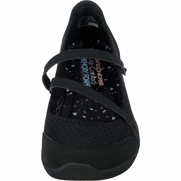 Skechers Be-lux Airy Winds Riemchenballerinas - Schwarz – Bild 4