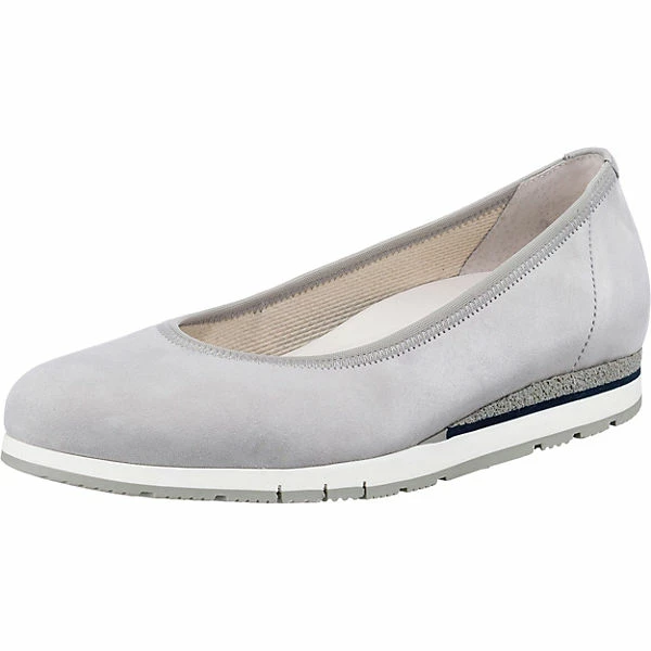 Gabor Komfort-Ballerinas - Hellgrau