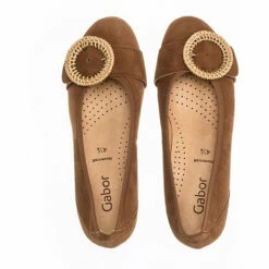 Gabor Komfort-Ballerinas - Braun -Gabor-Shop 17966712 05