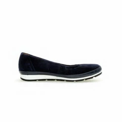 Gabor Comfort Sportliche Ballerinas Rauleder Blau Sportliche Ballerinas - Blau 2 Gabor Comfort Sportliche Ballerinas Rauleder Blau Sportliche Ballerinas - Blau -Gabor-Shop 18937976 03
