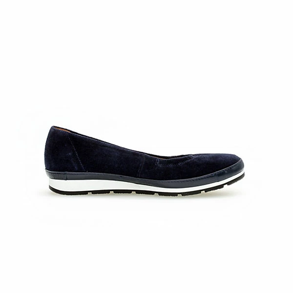 Gabor comfort sportliche Ballerinas Rauleder blau Sportliche Ballerinas - blau Gabor Comfort Sportliche Ballerinas Rauleder Blau Sportliche Ballerinas - Blau -Gabor-Shop 18937976 03