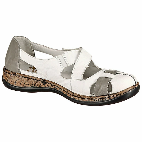 Rieker Komfort-Ballerinas - Weiß-kombi – Bild 4