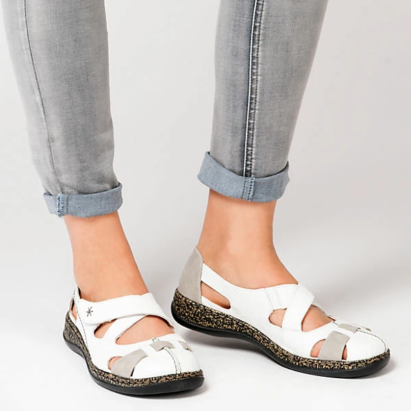 Rieker Komfort-Ballerinas - Weiß-kombi – Bild 8