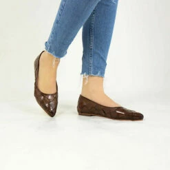 Alexa 41 Ballerinas Klassische Ballerinas - Braun