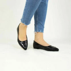 Alexa 41 Ballerinas Klassische Ballerinas - Schwarz