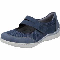 Rieker Komfort-Ballerinas - Denim