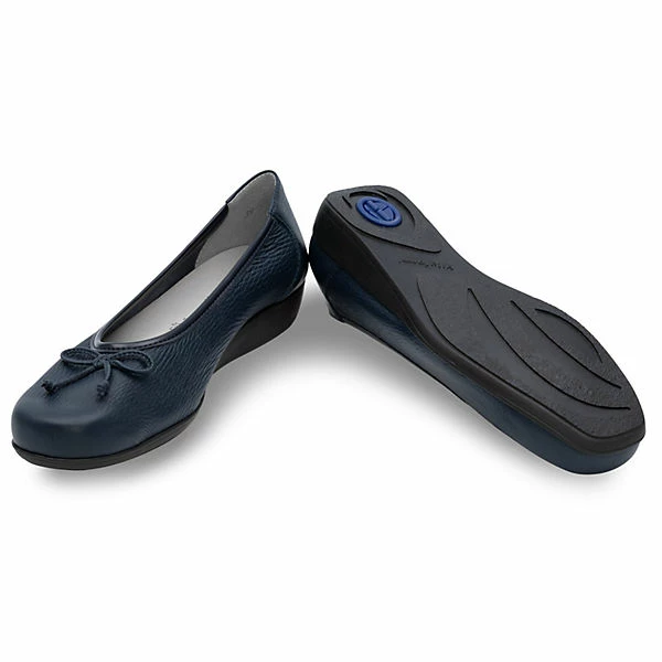 Sommerschuhe Damen Geschlossen - Ballerina Damen Leder - Freizeitschuhe Damen Aus Leder - Leder Schuhe Dame Damen Ballerina Leder – Bild 3