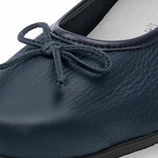 Sommerschuhe Damen Geschlossen - Ballerina Damen Leder - Freizeitschuhe Damen Aus Leder - Leder Schuhe Dame Damen Ballerina Leder – Bild 4