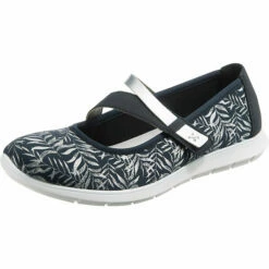 Remonte R7109-14 Komfort-Ballerinas - Schwarz/weiß