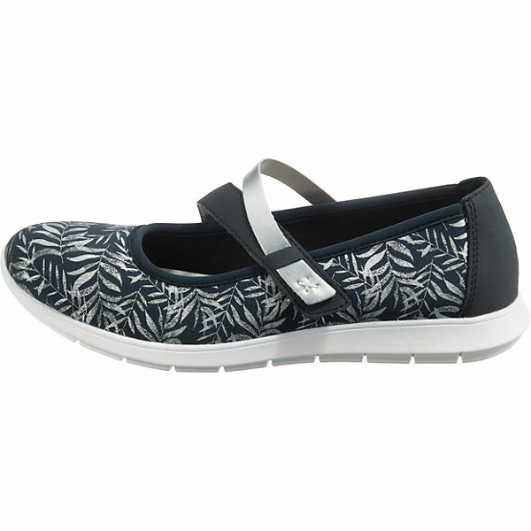 Remonte R7109-14 Komfort-Ballerinas - Schwarz/weiß – Bild 2