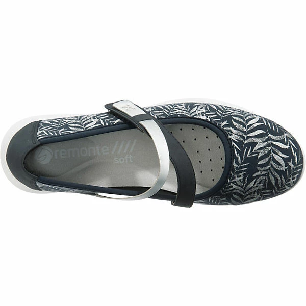 Remonte R7109-14 Komfort-Ballerinas - Schwarz/weiß – Bild 5