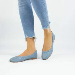 Kate 5 Ballerinas Klassische Ballerinas - Blau