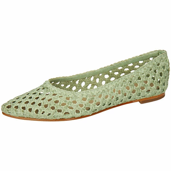 Alexa 16 Ballerinas Klassische Ballerinas - Grün