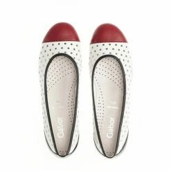 Gabor Sportliche Ballerinas 24.169.20 Sportliche Ballerinas - Weiß